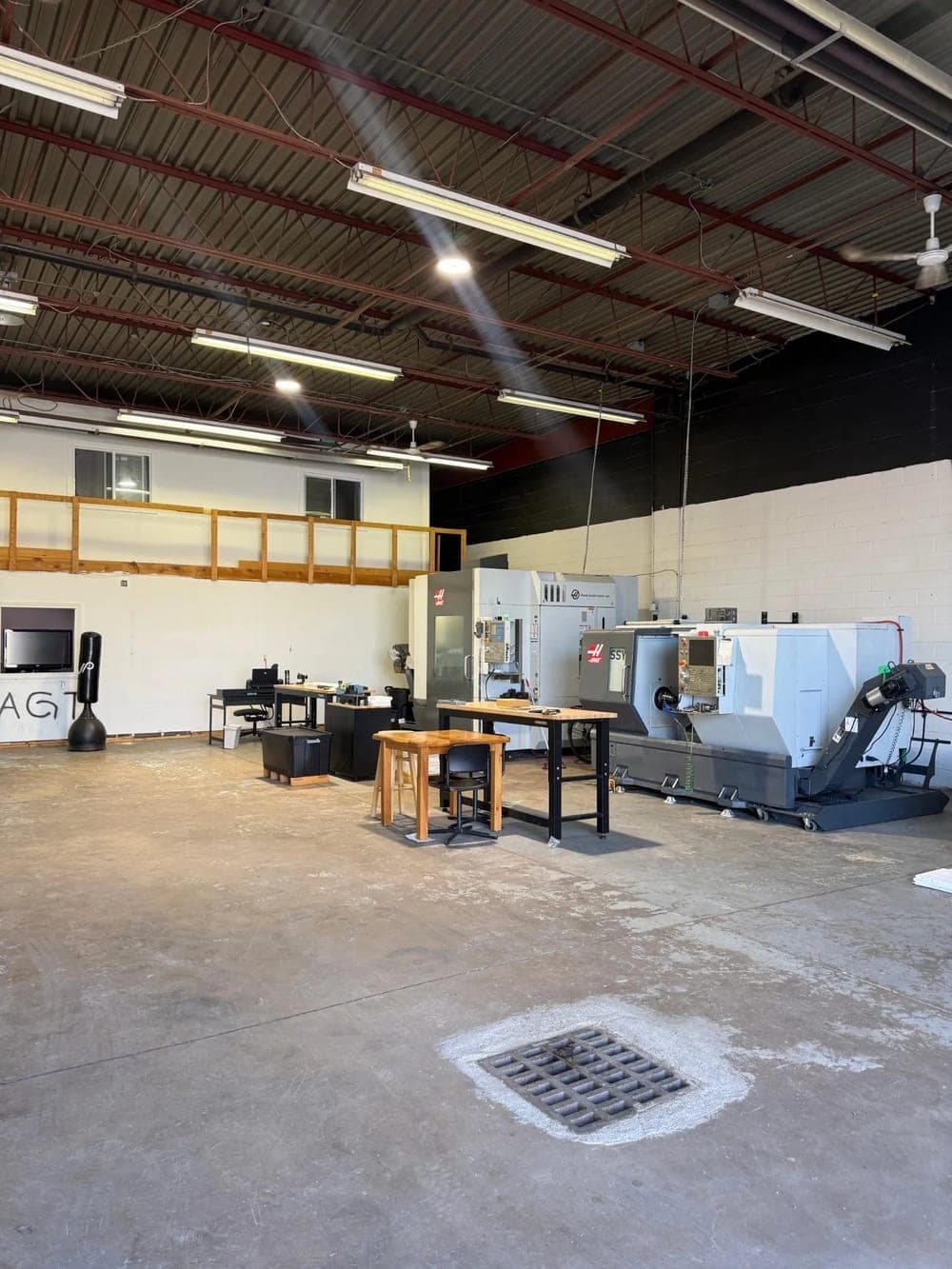 Inside the AGT Precision machine shop
